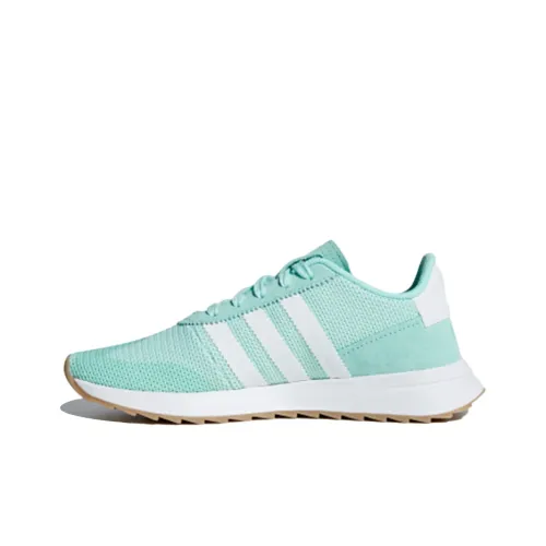 Adidas Originals Flb_Runner Low Топ Беговые кроссовки Женские Зеленый Белый