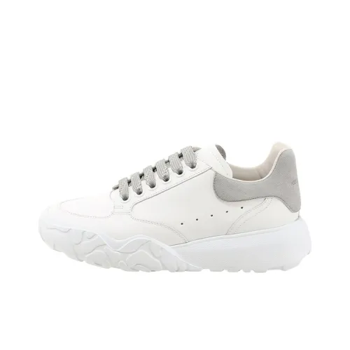 Alexander McQueen Court Trainer Low Топ Беговые кроссовки Женские Белые