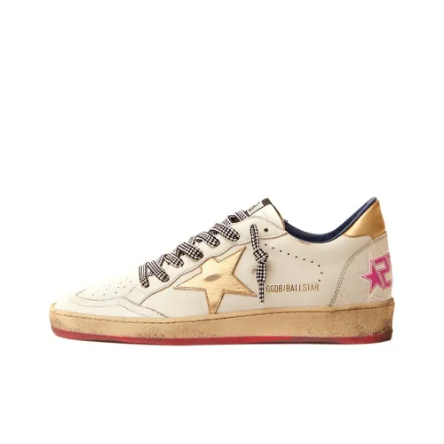 Golden Goose Ball Star Low Топ Скейтборд Кроссовки Женские Белые
