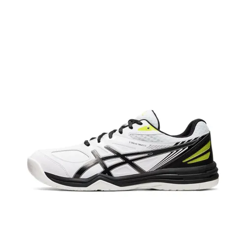 Asics Court Slide 2 Low Топ Беговые кроссовки Унисекс Белый черный