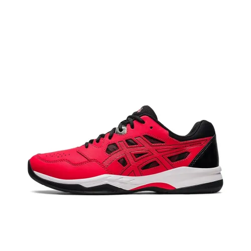 Asics Гель Renma Аbrasion Resistant Низкий Топ Беговые кроссовки Мужские Красный Черный 2E Ширина