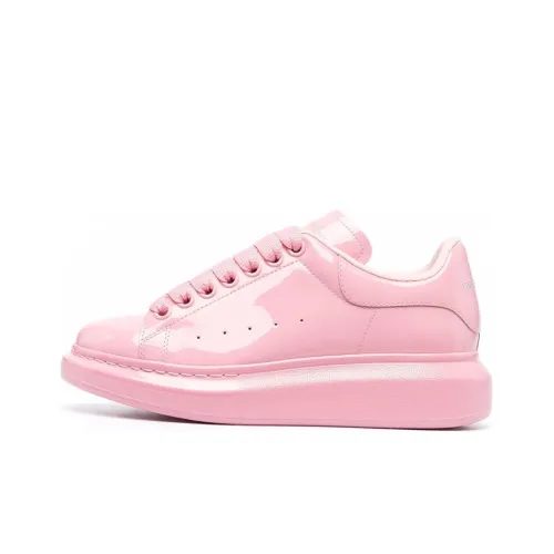 Alexander McQueen OVERSIZED Низкий Топ Стильные Скейтбординги Женские Розовый