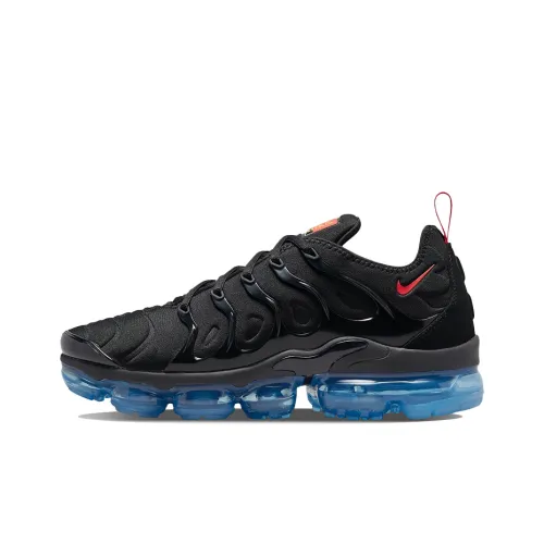 Nike Vapormax Plus Low Топ Беговые кроссовки Мужской Черный Синий