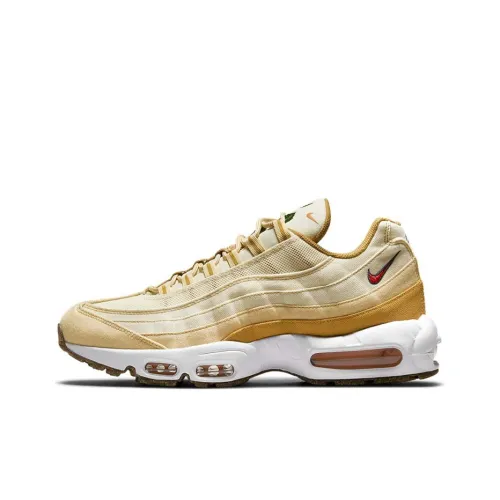 Nike Air Max 95 Low Топ Беговые кроссовки Мужской Пшеница