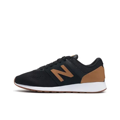 New Balance NB 24 Low Топ Марафон Беговые кроссовки Мужской Черный Коричневый