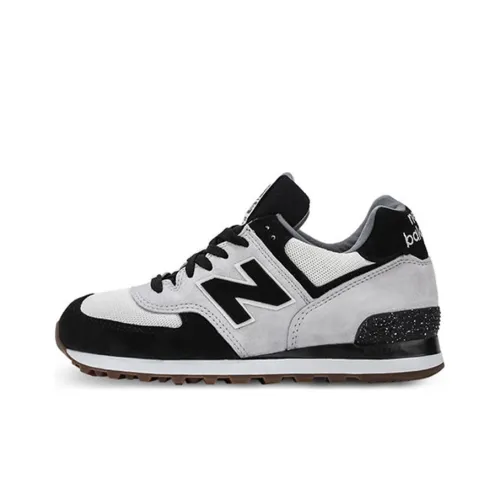 New Balance NB 574 Low Топ Беговые кроссовки Женские Черный Серый