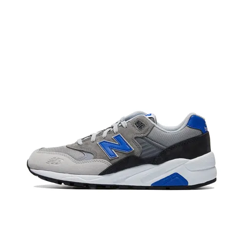 New Balance NB 580 Low Топ Беговые кроссовки Унисекс Серый Синий Черный