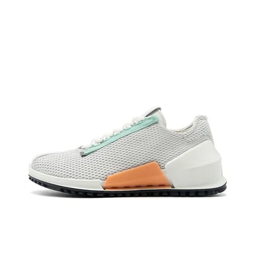 Ecco Striding 2,0 Series Дышащие Низкие Кроссовки для Бега Женские Белые