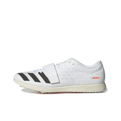 Adidas Adizero TJ PV Tokyo Устойчивый к истиранию Против скольжения Низкий Топ Беговые кроссовки Унисекс Белый Черный