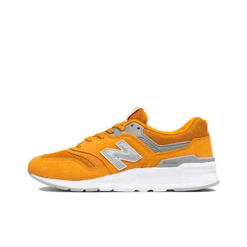 New Balance NB 997 Low Топ Марафон Беговые кроссовки Унисекс Желто-оранжевый