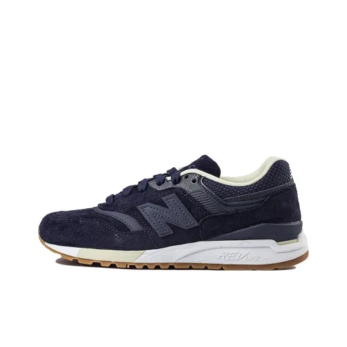 New Balance NB 997 Low Топ Повседневные Беговые Кроссовки Женские Темно-Синие