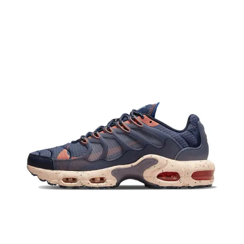Nike Air Max Terrascape Plus Low Top Марафон Беговые кроссовки Мужские Синие Розовые