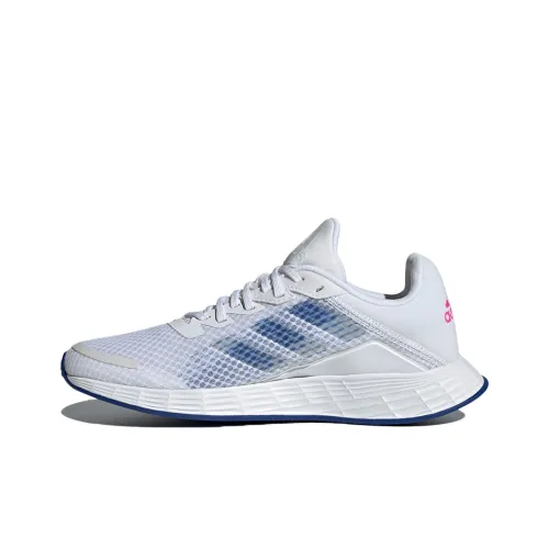 Adidas Duramo Sl Low Топ Беговые кроссовки Женские Белые Синие