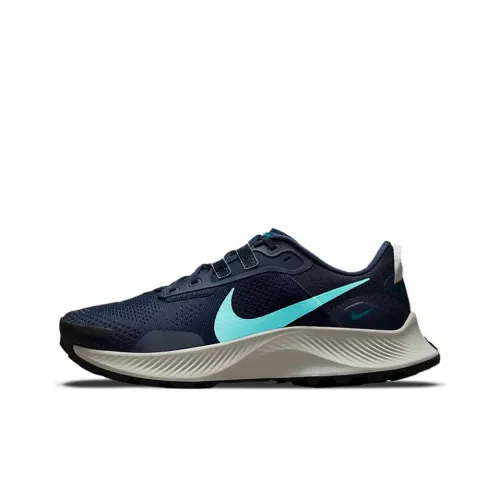 Nike Pegasus Trail 3 Амортизация Противоскользящий Устойчивый к истиранию Дышащий Верх Низкие Беговые кроссовки Женские