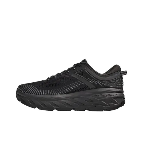 HOKA ONE ONE Bondi 7 Амортизация Противоскользящий Устойчивый к истиранию Дышащий Легкий Низкий Топ Беговые кроссовки