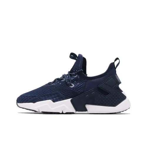 Nike Huarache Drift Амортизация Устойчивый к истиранию Покрытие устойчивое к абразиву Низкий топ Беговые кроссовки Мужской Синий