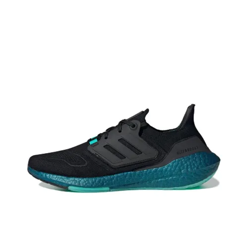 Adidas ULT Slip-resistant Abrasion-resistant Low Top Casual Running Shoes Men's Black Adidas ULT Противоскользящий Устойчивый к истиранию Низкий Топ Повседневные Беговые Кроссовки Мужские Черные