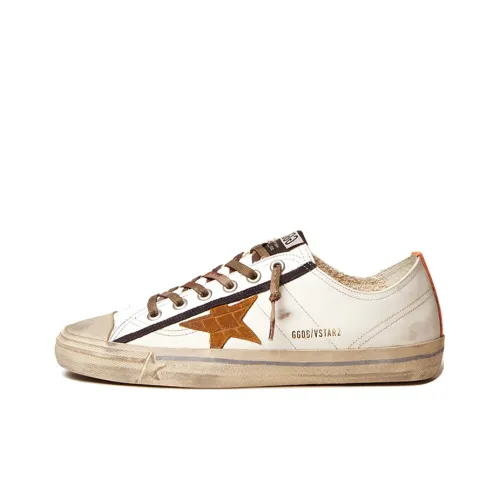Golden Goose V Star Стильные Скейтбординги Мужские Белые