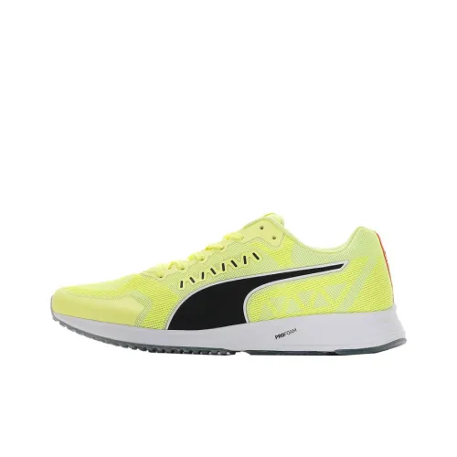 PUMA Speed Lite 2 Tricks Амортизация противоскользящий отводящий влагу Низкий топ Беговые кроссовки Мужские Оранжевый Желтый