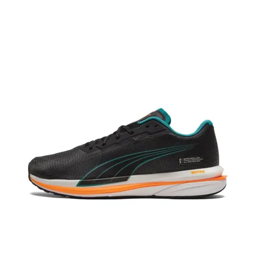 PUMA Velocity Nitro 1 Амортизация Противоскользящий Устойчивый к истиранию Легкий Низкий Топ Беговые кроссовки Мужские