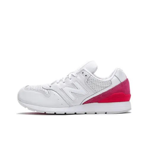 New Balance NB 996 Series Low Топ Марафон Беговые кроссовки Унисекс Белый Красный