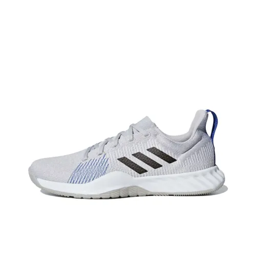 Adidas Solar LT Устойчивые к истиранию низкие беговые кроссовки для мужчин серые