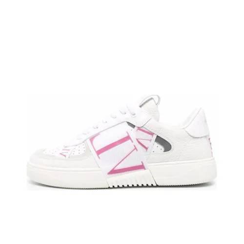 Valentino VL7N Garavani Низкий Топ Стильные Скейтбординги Женские Белые