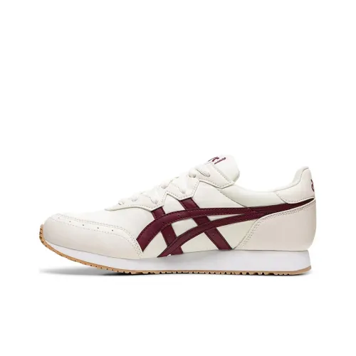 Asics Tarther OG Low Топ Беговые кроссовки Мужские Бежевый Белый Красный