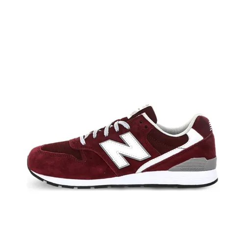 New Balance NB 996 Low Топ Марафон Беговые кроссовки Унисекс Бордовый