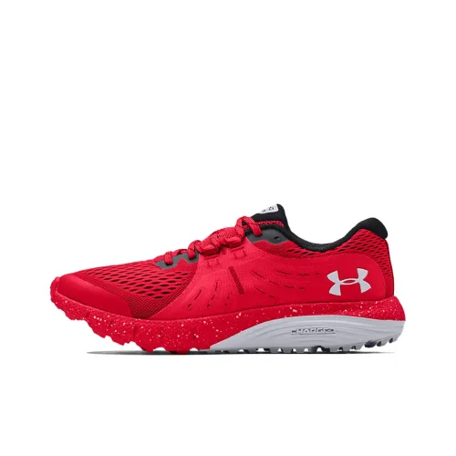 Under Armour Charged Bandit Trail 1 Charged Bandit Trail Low Топ Беговые кроссовки Мужской Арбузно-розовый красный