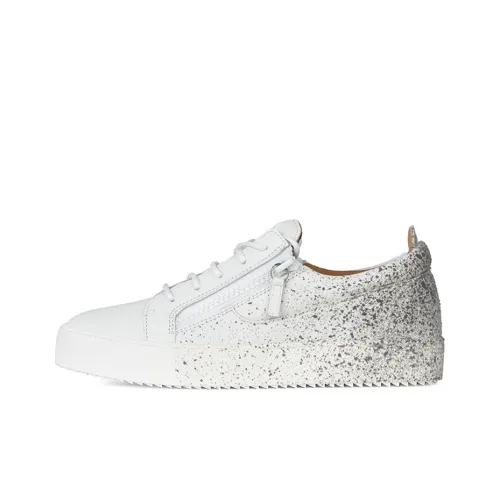 Giuseppe Zanotti GZ Frankie Low Топ Стильные Скейтбординги Мужской Белый