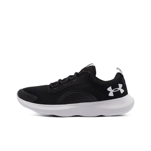 Under Armour Victory Low Top Повседневные Беговые Кроссовки Мужские Черный Белый
