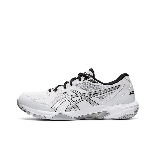 Asics Gel Rocket 10 Low Top Тренировочные Беговые Кроссовки Мужские Белый Серебряный
