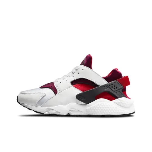 Nike Air Huarache Амортизация противоскользящее покрытие устойчивое к истиранию низкий топ беговые кроссовки мужской белый черный красный