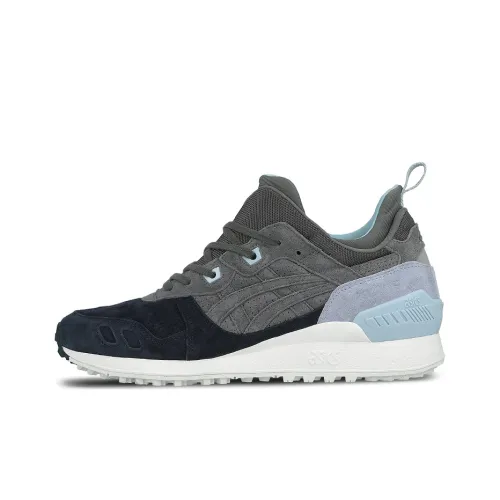 Asics Gel Lyte MT Low Топ Беговые кроссовки Мужские Темно-синий Серый