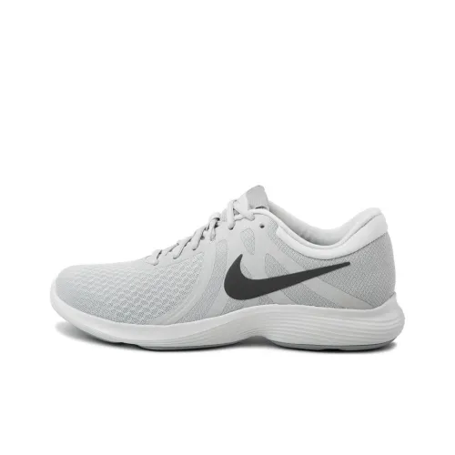 Nike REVOLUTION 4 Амортизация Противоскользящий Устойчивый к истиранию Легкий Низкий Топ Беговые кроссовки Мужские