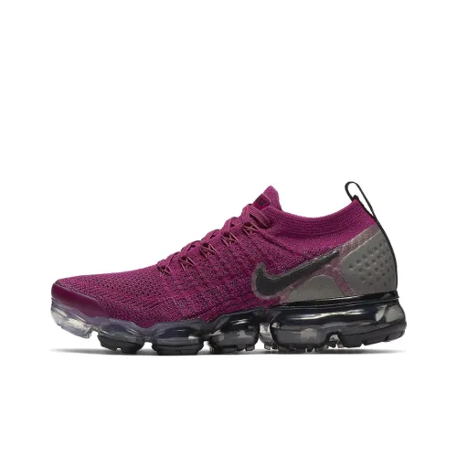 Nike VaporMax Flyknit 2 Low Топ Беговые кроссовки Женские Фиолетовый