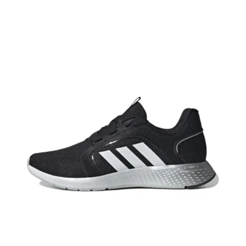 Adidas Edge Lu Амортизация Износостойкие Низкие Кроссовки для Бега Женские Черные