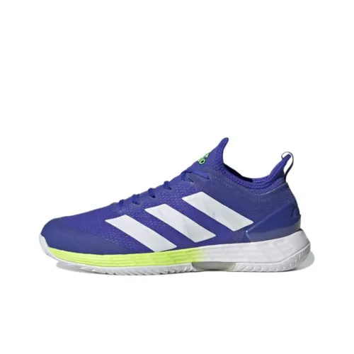 Adidas Adizero Ubersonic 4 Теннис Низкий Топ Кроссовки для тенниса Мужские Синие Белые
