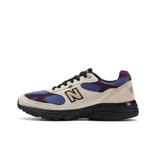 AIME LEON DORE x New Balance NB 993 Low Топ Беговые кроссовки Женские Серый Синий Сделано в США