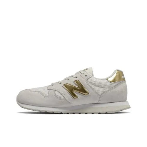 New Balance NB 520 Low Топ Беговые кроссовки Женские Серый Бежевый