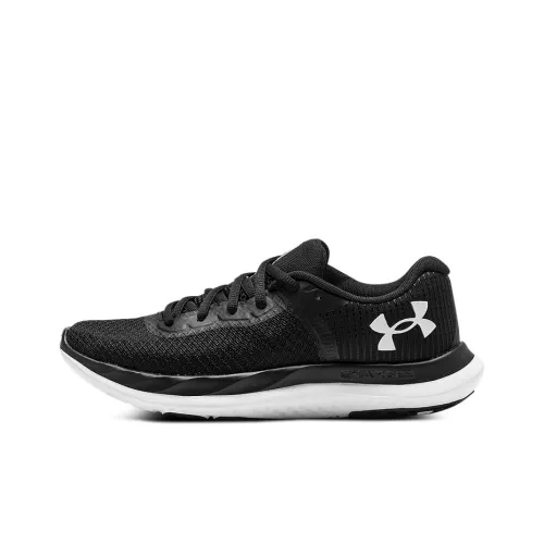 Under Armour Low Топ Повседневные Беговые Кроссовки Женские Черный Белый