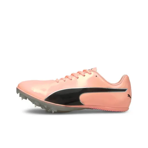PUMA Slip-resistant Abrasion-resistant Low Top Casual Running Shoes Men's Skin Pink Sport PUMA Противоскользящие Износостойкие Низкие Топ Повседневные Беговые Кроссовки Мужские Кожа Розовый Спортивный