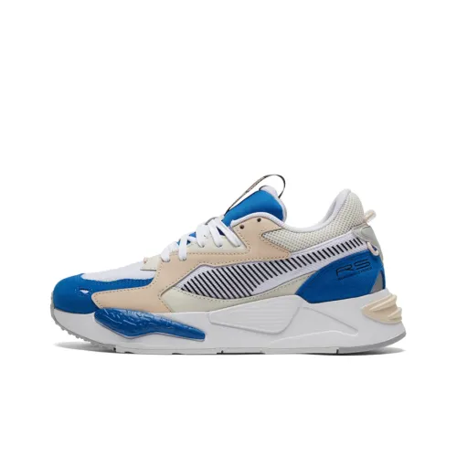 PUMA RS Z Z-Shock Absorbers Slip-Resistant Abrasion-Resistant Lightweight MID Top Casual Running Shoes Unisex Blue White
