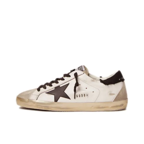 Golden Goose Супер Звезда Стильные Скейтбординги Мужские Белый Черный