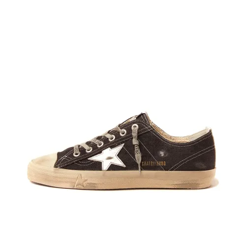 Golden Goose V Star Canvas Shoes Low Top Men's