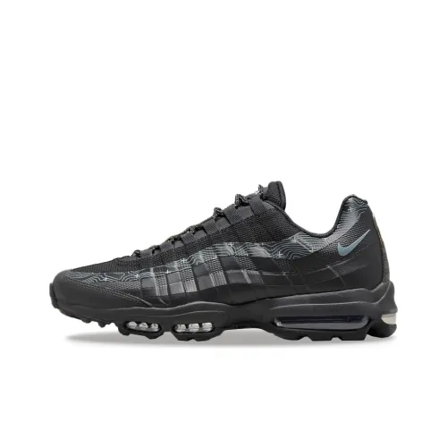 Nike Air Max 95 Low Топ Повседневные Беговые Кроссовки Мужские Черные