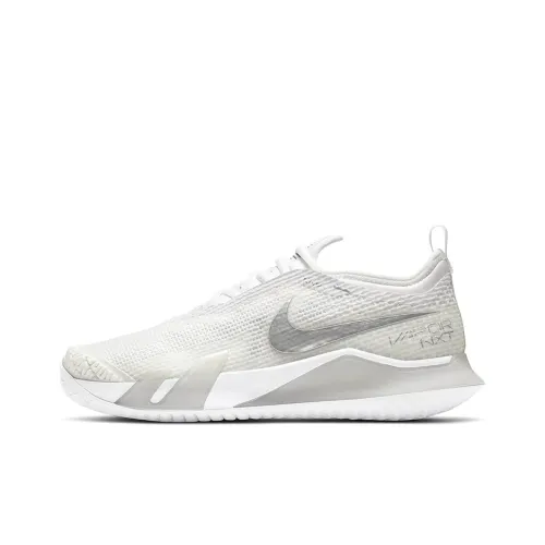 Nike React Vapor Court NXT Амортизация Противоскользящие Легкие Низкие Кроссовки для Тениса Женские Чисто Белые