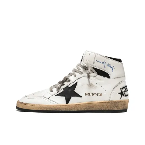 Golden Goose Azure Star Скейтборд Кроссовки Высокие Мужские