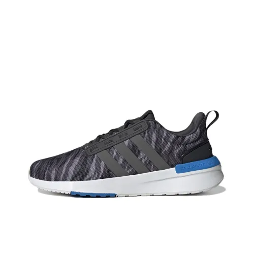 Adidas Neo Racer TR21 Устойчивые к истиранию низкие беговые кроссовки Мужские Черные Серые